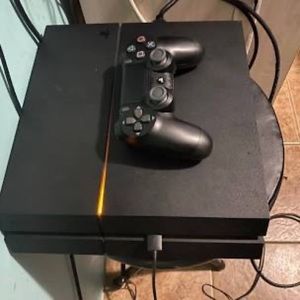 PS4 jet black 500GB